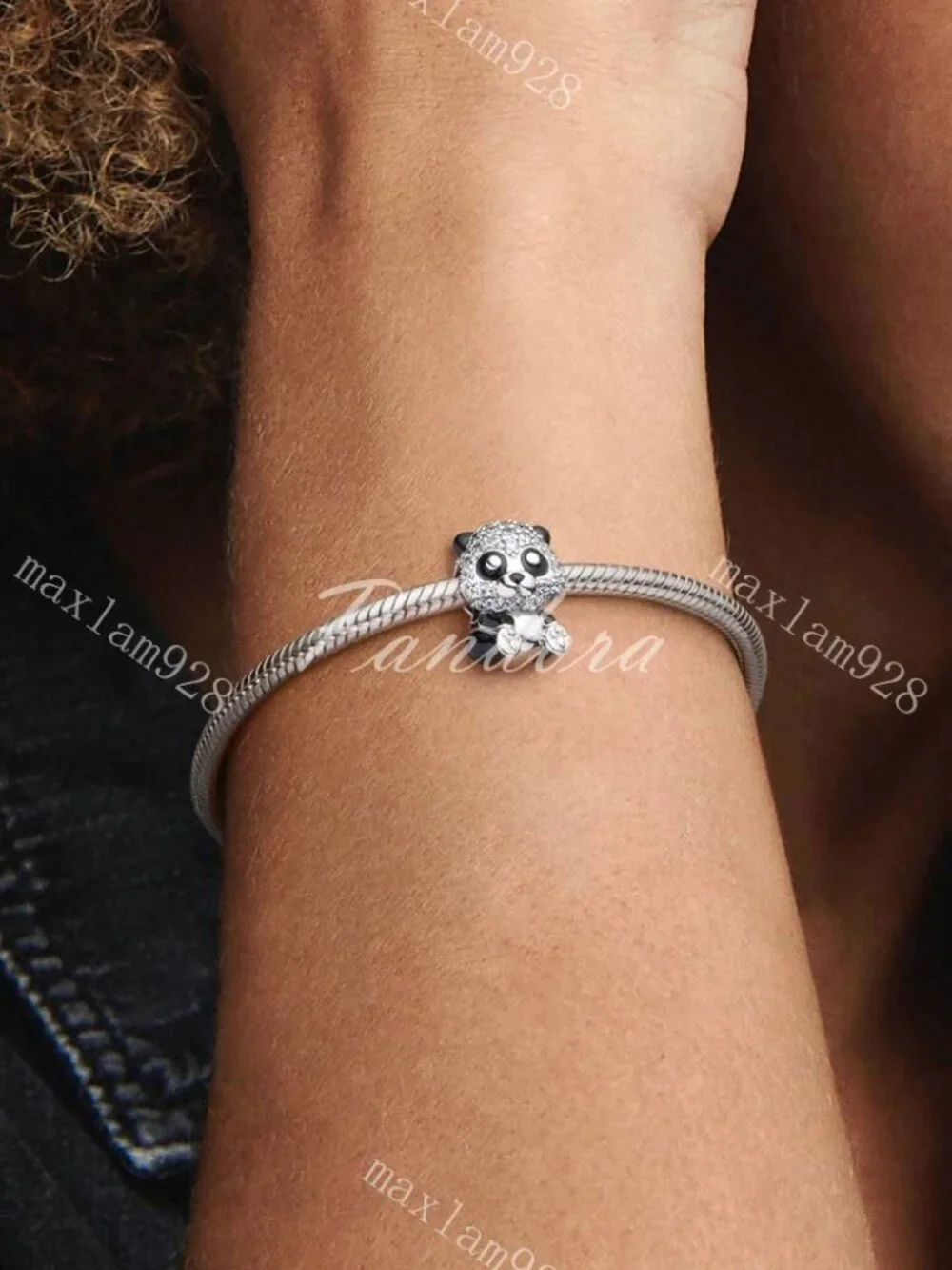 Pandora Sparkling Cute Panda Charm